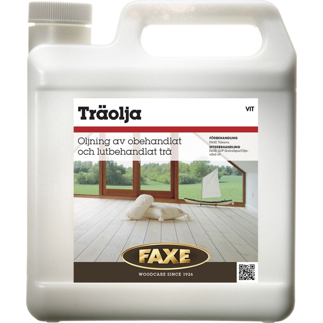 FAXE Träolja vit