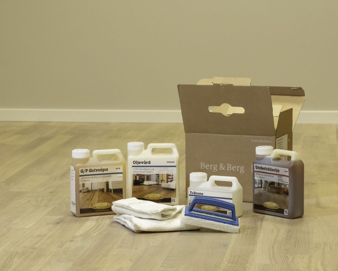 Underhållsbox naturoljade golv