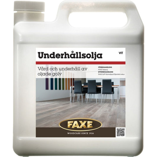 FAXE Underhållsolja vit