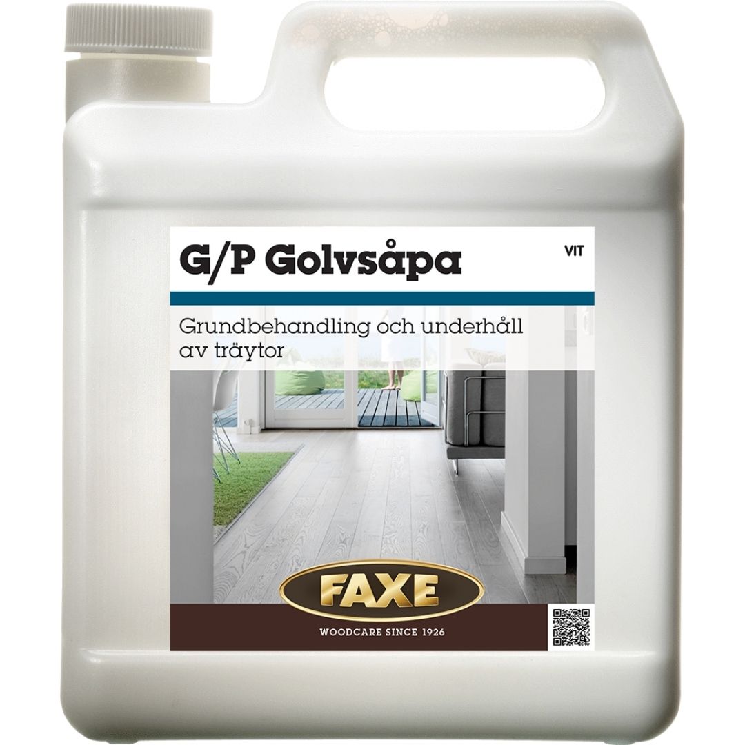 FAXE Golvsåpa vit